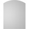 Ekena Millwork Arch Top Surface Mount PVC Gable Vent: Functional, w/ 2"W x 2"P Brickmould Sill Frame, 26"W x 34"H GVPAR26X3403SF - alternate 5